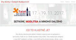 Desktop Screenshot of dnyduvery.cz